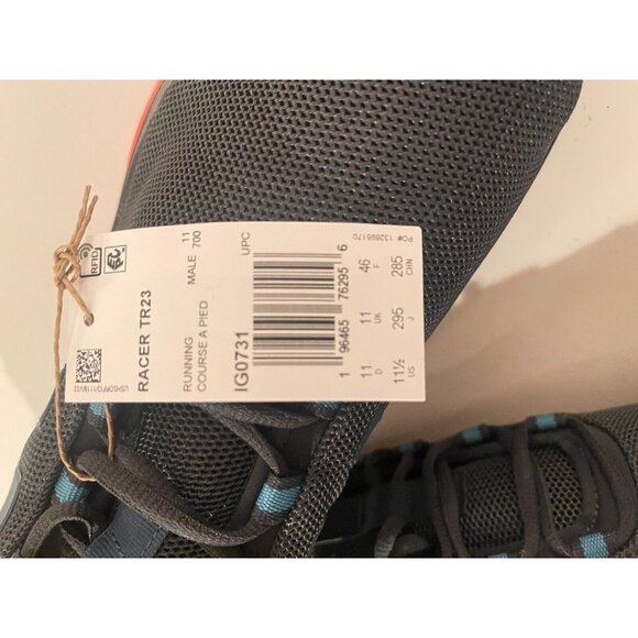 adidas Racer TR23 Carbon Arctic Solar Red Size 11.5 - Picture 8 of 12